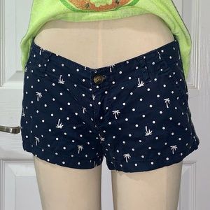 Dark Navy Blue Hollister shorts